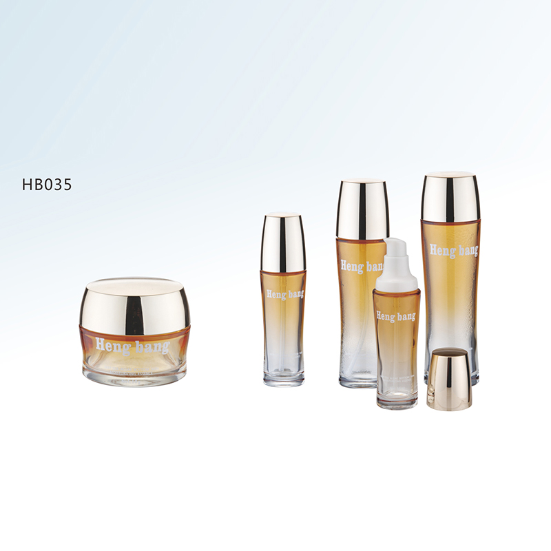 Glass bottle cream/lotion series