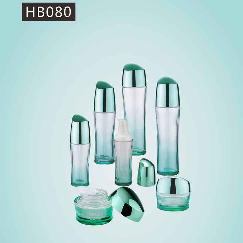 Glass bottle cream/lotion series